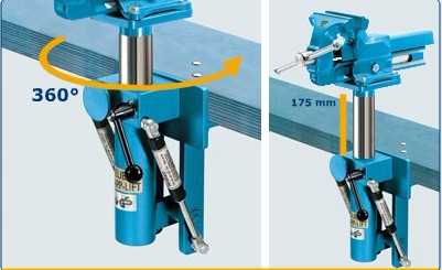 自動升降旋轉裝置HEUER Klapp-Lift
Ergonomie3 - Klappen, liften, drehen